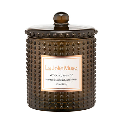 LA JOLIE MUSE Candle, Lavender Aromatherapy Candle,75 Hours Long Burning, 10 oz