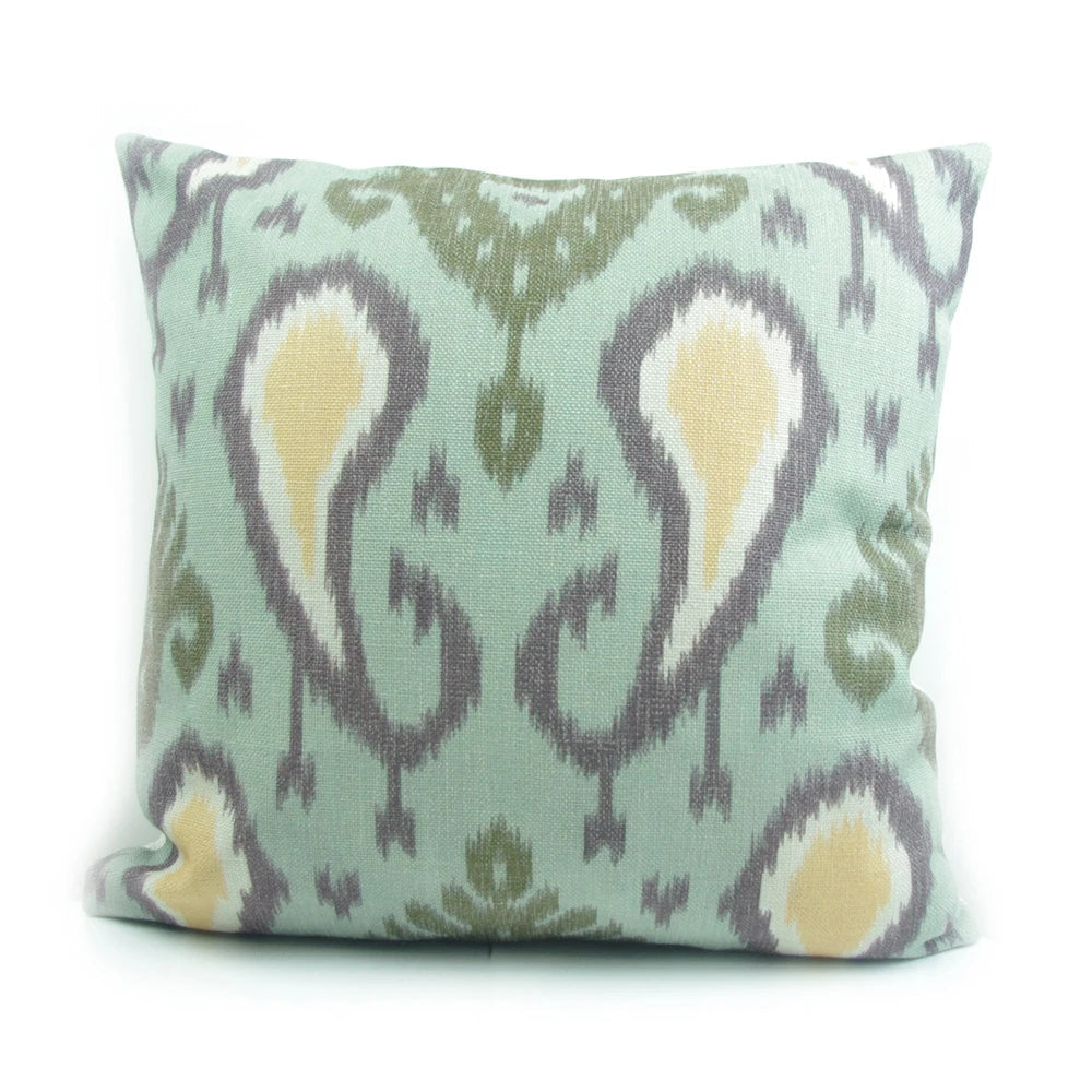 Paisley Ikat Pattern Pillow Case