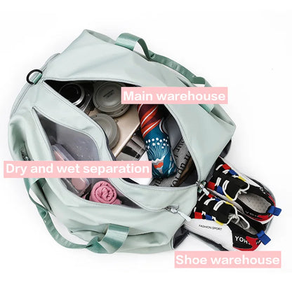 Women Sports Gym Bag