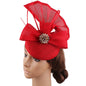 Flower Fascinator Hats Chapeau Cap Hair Accessories