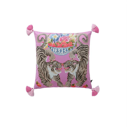 Luxury  Animals Decorative  Velvet Pillowcase