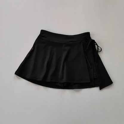 Women 2 In 1 Running Sports Skirts Shorts