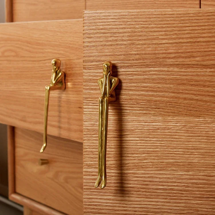 Brass Modern Handle Drawer Knobs